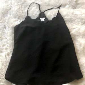 JCrew scallop cami XS